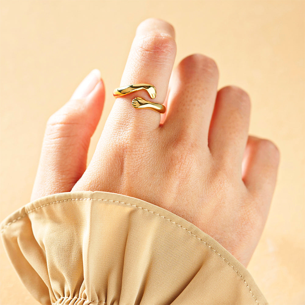 Gold Hug Ring