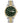 Harrison Silver Gold Stainless Link / Green