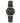 Emma Black Leather Gold / Black
