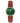 Lola Hazelnut Leather Rose Gold / Green
